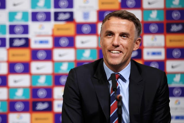 <p>Phil Neville has previously been in charge of Inter Miami and England’s Lionesses </p>
