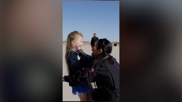 <p>Space researcher shares sweet moment she's reunited with daughter after Virgin Galactic flight</p>